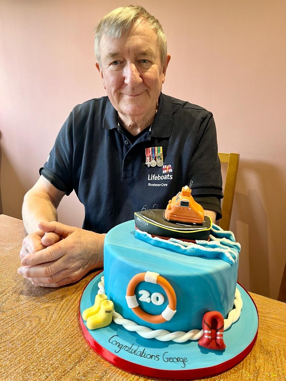 George Craig, senior volunteer, Stonehaven RNLI, North East Scotland