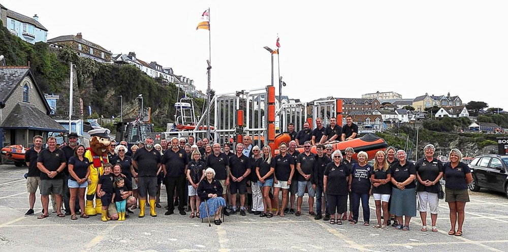 Newquay Lifeboat Crew and Fundraisers, Cornwall