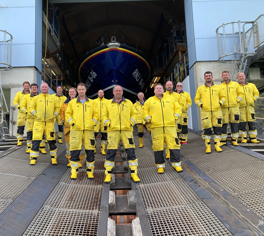 Padstow RNLI volunteer crew