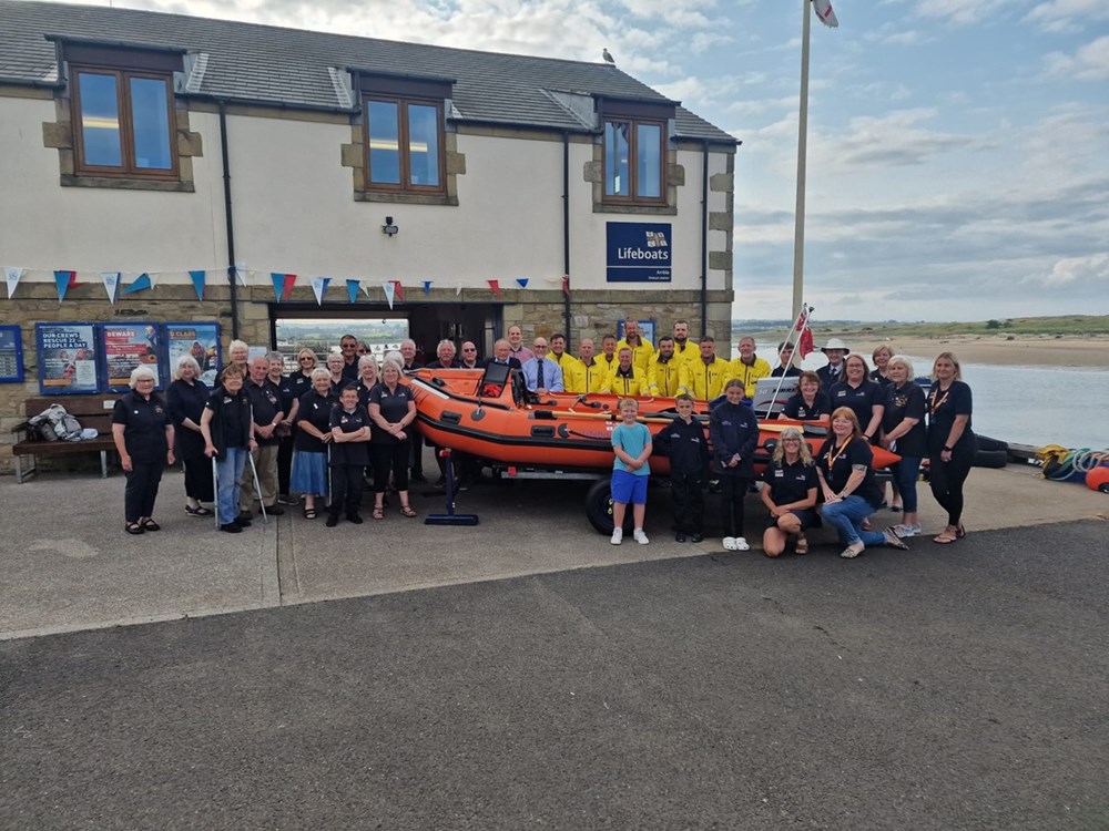 Amble Lifeboat Crew, Fundraisers and Shop Volunteers, North East 