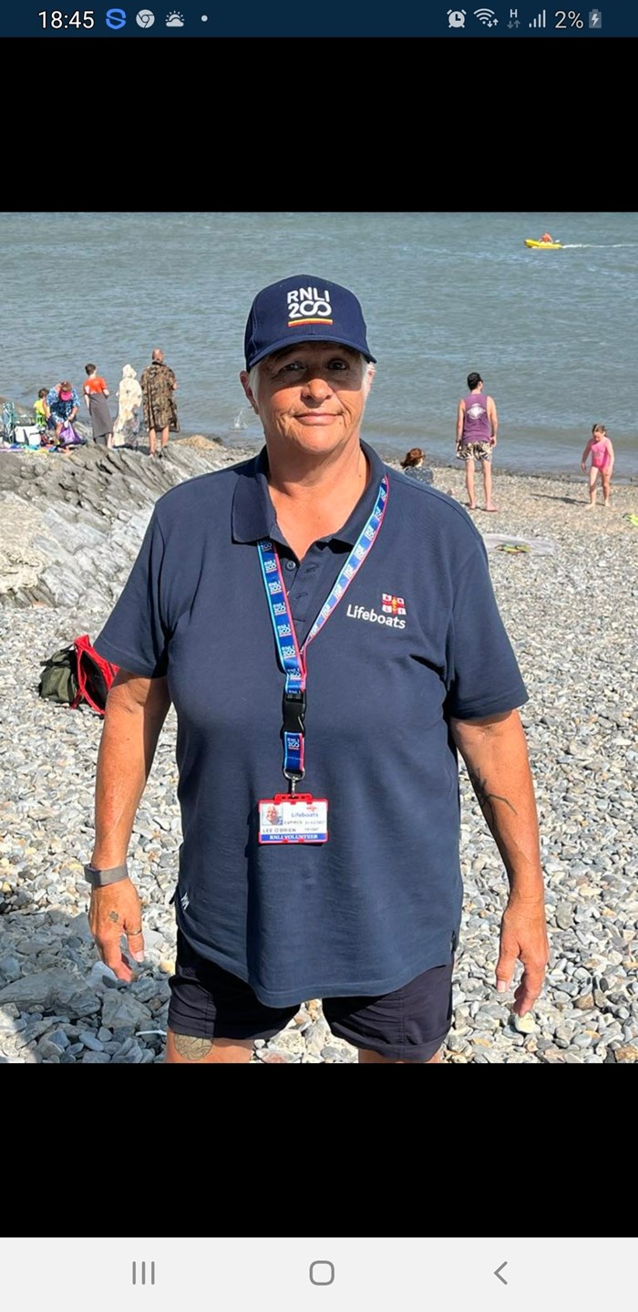 Lee O'Brien. Barry Dock RNLI