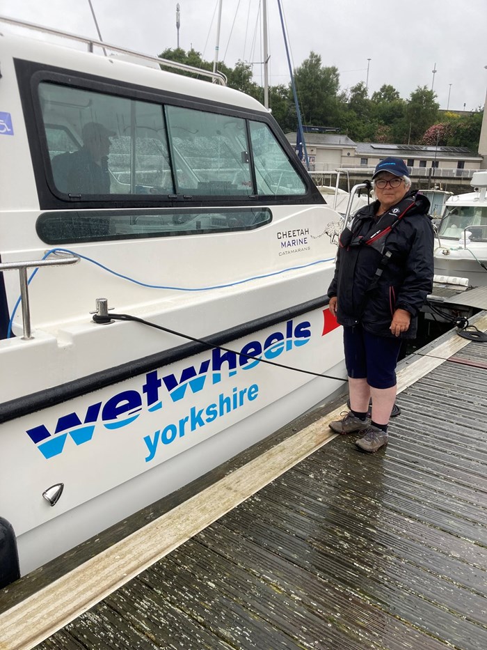 Penny McDonald, Visits Officer, Whitby Lifeboat Station