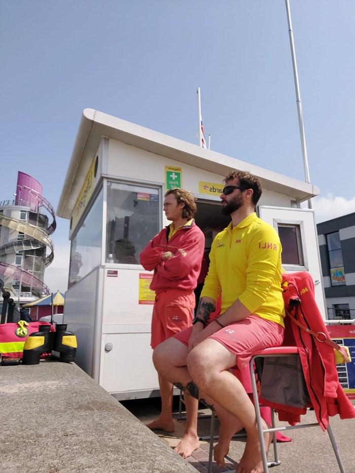 Redcar Lifeguards Harry and Liam