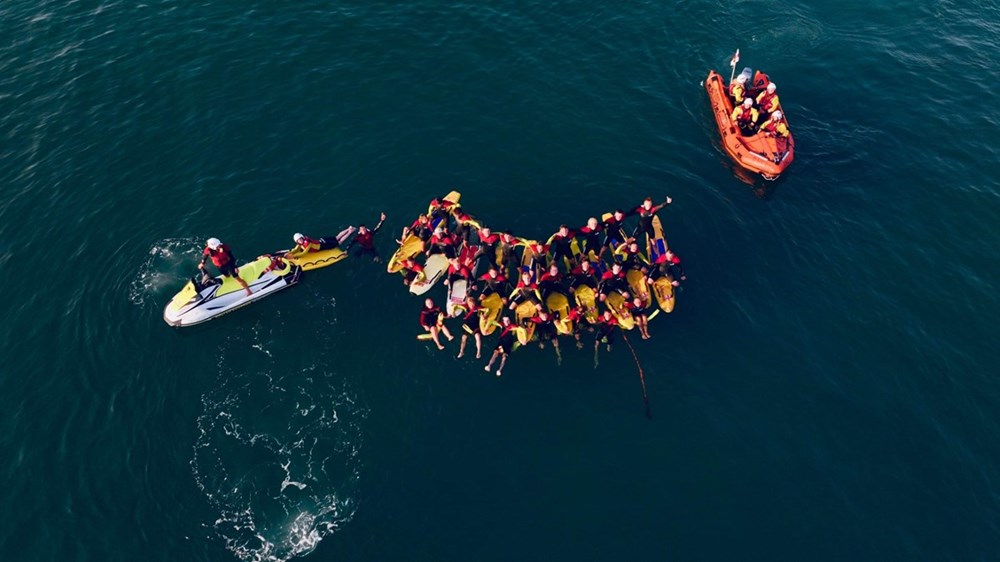 North Pembrokeshire Lifeguards and St Davids Lifeboat  - Whitesands Beach/Bay