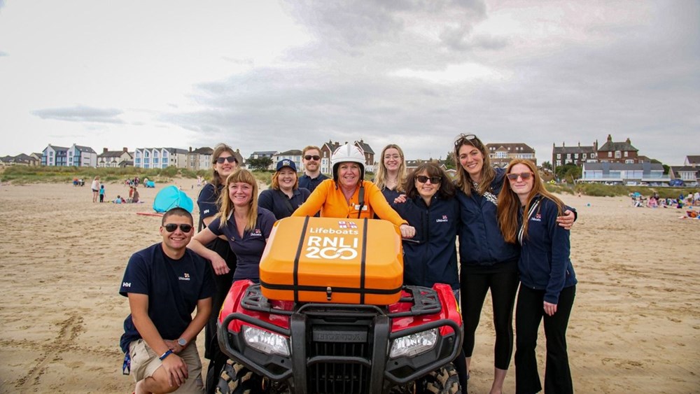 RNLI200 Team & Jayne 