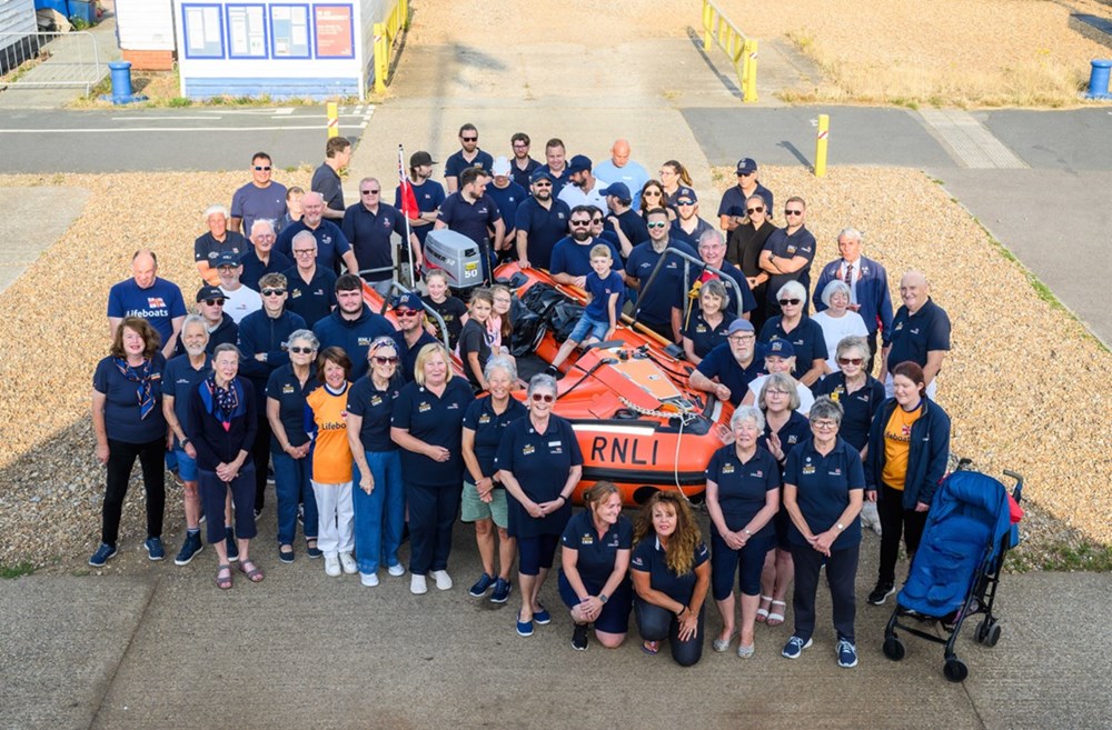 RNLI Walmer Lifeboat. Kent Coast.